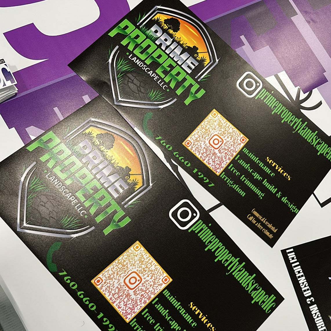 Custom Business Cards — Double-sided