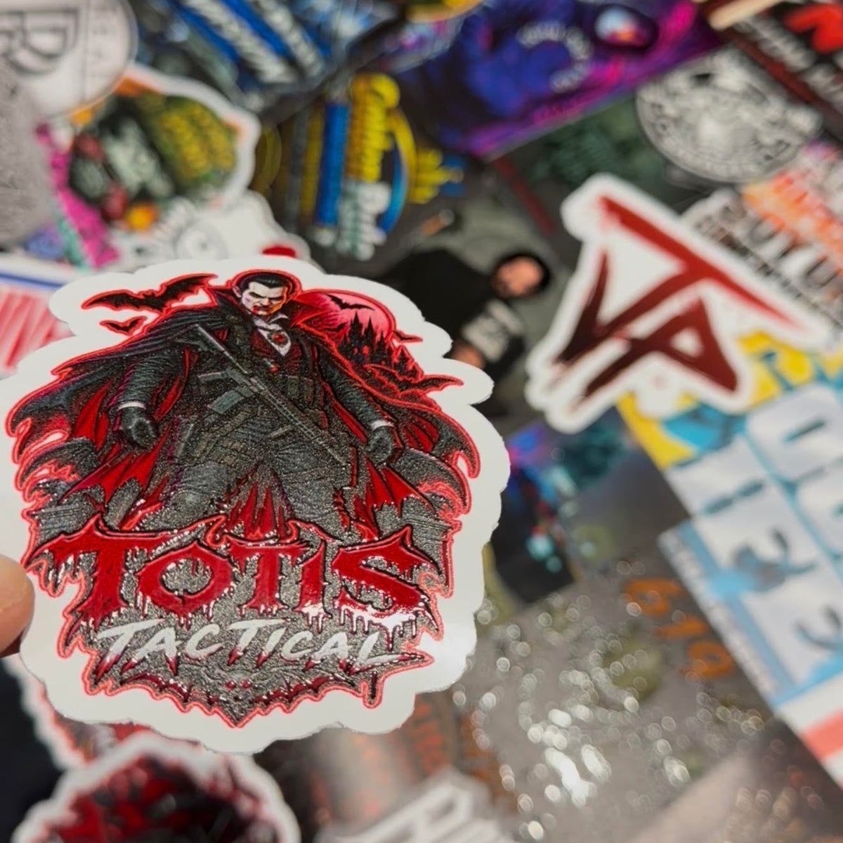 Embossed 3D Stickers